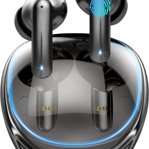 Wireless Earbuds, Bluetoth 5.3 Headphones with 4 Microphone