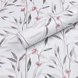 Leaf Peel and Stick Wallpaper Floral Contact Paper Floral Wallpaper