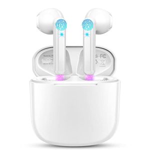 Wireless Earbuds Bluetooth 5.3 In Ear Wireless Headphones with 4 Mics, ENC Noise Cancelling Wireless Earphones 35H Ear Buds HiFi Stereo Deep Bass IP7 Waterproof Bluetooth Earbuds