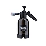 Matnna 1/2 Gallon Hand-held Pressure Pump Sprayer with Adjustable Nozzle with Safety Valve. 2L for Indoor Cleaning, Outdoor Garden, car Cleaning, pet Bathing, etc.