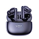 Wireless Earbuds Bluetooth 5.3 Headphones 60H Playtime Earphones with LED Power Display Charging Case IPX7 Waterproof Deep Bass in-Ear Earbuds for iPhone Android Phone Computer TV Laptop Sports
