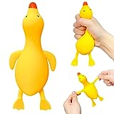 Duck Dough Ball Fidget Toys 1 Pack - Squishy Stress Balls for Kids and Adults - Sensory Squeeze Ball Toys, Soft Animal Squish Stretch Ball, Ideal for Anxiety Relief, Improve Focus, Relax