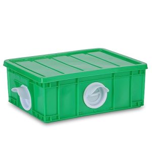 Altrapow Plastic 35 Pounds Chicken Feeder with Lid