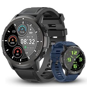 Basznrty Smart Watch for Men Fitness: (Make/Answer Call)