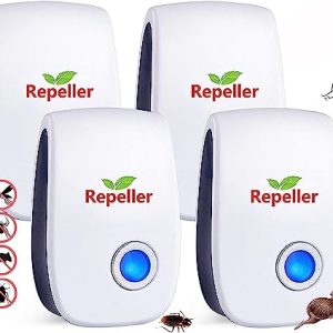 Ultrasonic Pest Repeller Insect Repellent(4 Packs)