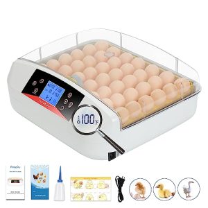 Altrapow 42 Eggs Incubator with Automatic Egg Turning and Automatic Humidity Control, Incubators for Hatching Eggs Chicken, Duck, Goose and Quail Eggs with ℉ Display