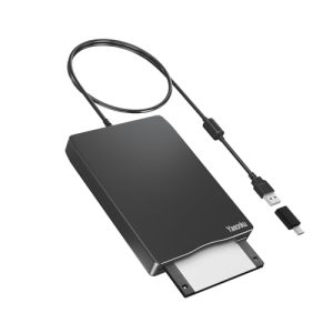 Yaeonku External Floppy Drive, 3.5\” USB &Type C Floppy Disk Reader