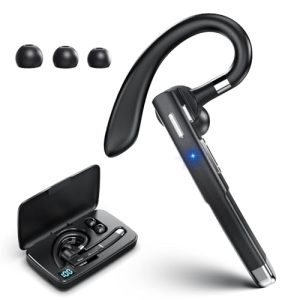 VBJZO Bluetooth Headset, Wireless Headset with Microphone