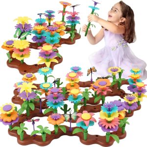 lecover 272 PCS Flower Garden Building Toys for Girls Toys