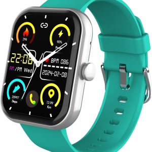 zakotu Smart Watch (Answer/Make Calls), 1.96″ Smart Watches for Men Women 110+ Sport Modes Fitness Watch with Sleep Heart Rate Monitor, Pedometer