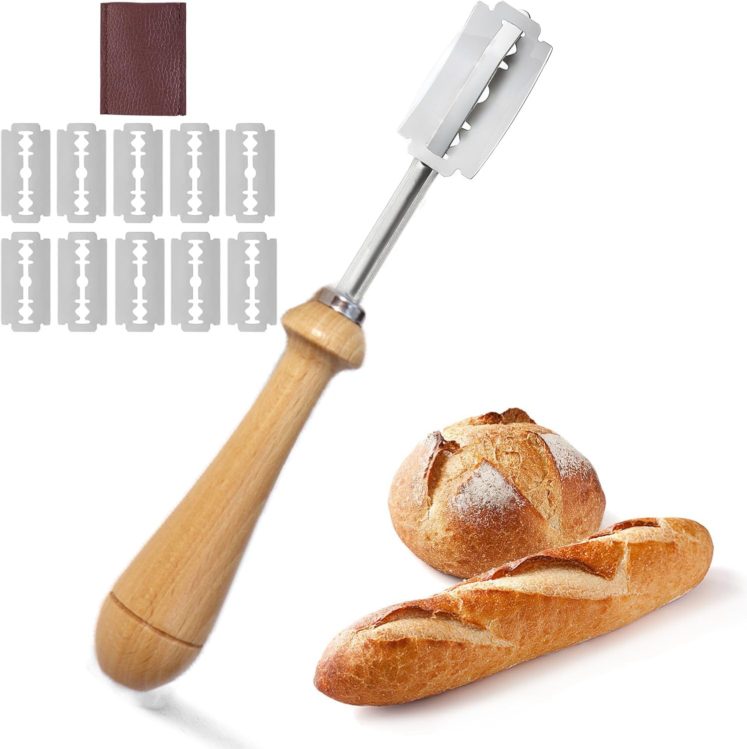 Bread Lame Blades, Stainless Steel Lame Bread Tool , Premium Sourdough