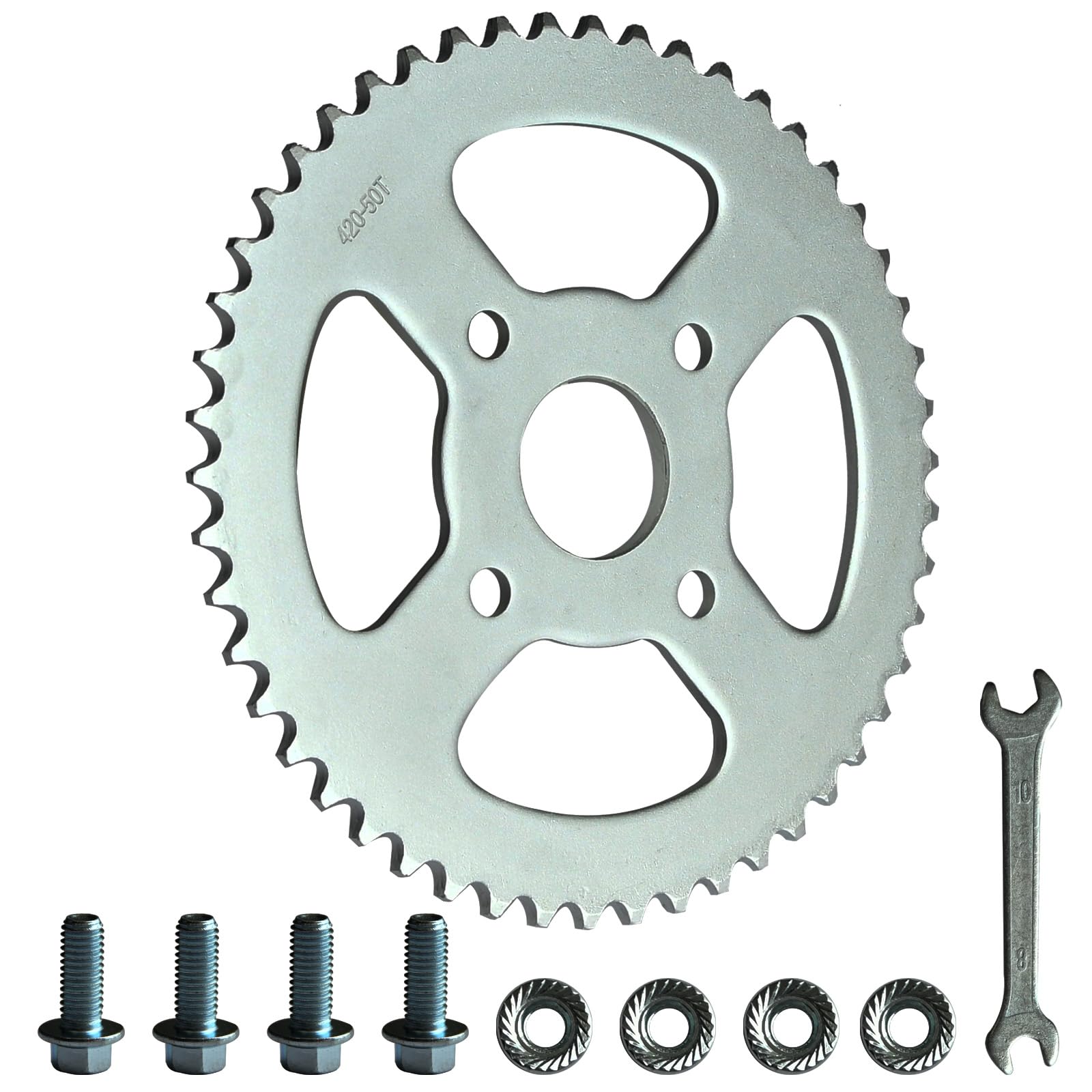 For Coleman KT196 Go Kart Front Sprocket 10 Tooth 420 Chain Bike - Foto 8